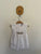 Chateau de Sable white linen dress Sz 1 as new