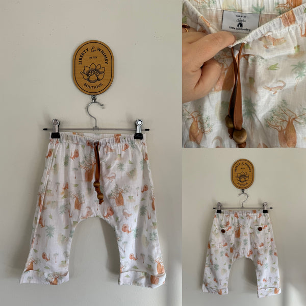 Little Kimberley harem pants Sz 2-3 NWOT