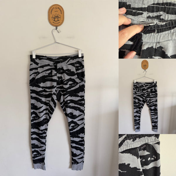 Munster grey zebra trackies Sz 14 EEUC worn once