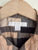 Burberry nova check button up shirt Sz 2 as new