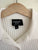 Bardot Junior white ribbed top Sz 12 NWOT