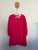 Virtuelle azalea pin tuck tiered tunic Sz 16 RRP $139.95 NWT