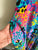 Proud Poppy Bonnie dress in electric leopard Sz 18 as new