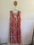 Honey + Stone Tia maxi papaya dress Sz XXL RRP $149 NWT