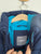 Next navy puffer jacket Sz 1 as new