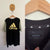 Adidas black logo tshirt Sz 13 EUC worn once