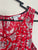 Rockmans multi-print midi dress Sz 8 NWOT