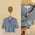 Kookai blue ribbed cardigan Sz 1 (8) as new/EUC
