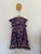 Zimmermann purple paisley dress Sz 10 as new