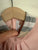 Burberry baby pink all in one romper Sz 12m as new