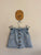 Milkshake denim daisy skirt Sz 5 VGUC