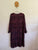 Taking Shape Merlot paisley dress Sz 16 RRP $169.95 NWT
