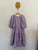 Bardot Junior purple check dress Sz 14 as new