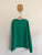 Tommy Hilfiger green jumper Sz 14 EEUC worn twice
