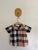 Burberry nova check button up shirt Sz 2 as new