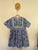 Coco & Ginger blue floral dress Sz 10 NWOT