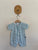 Bonds stripe short wondersuit Sz 000 NWOT