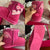 Emu x Barbie pink boots Sz 1 as new
