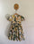 Dolce & Gabbana yellow floral dress Sz 4 as new, neck tag removed