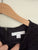 Burberry black poplin dress Sz 14 VGUC - some fade