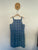 Seed powder blue gingham dress Sz 12 NWT