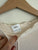 Zara cream ribbed top Sz 9-10 as new
