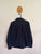 Bauhaus navy print button up shirt Sz 14 EUC worn twice