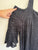 Taking Shape black lace cold shoulder dress Sz M (18-20) NWT