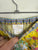 Camilla lemon floral linen/viscose skirt Sz 4 EEUC