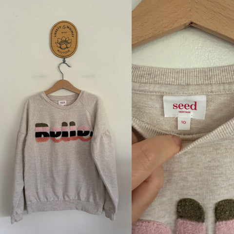 Seed Belle pullover Sz 10 as new