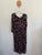 Tree of Life floral dress Sz M/L as new