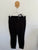 Basque Curve black pants Sz S NWT