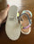 Seed iridescent sandals Sz 31 NWT