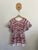 Paper Wings vintage paisley top Sz 8 NWOT