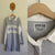 Country Road l/s grey logo polo dress Sz 14 as new, washed only