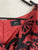Sara l/s leaf print ruffle dress Sz 16 RRP $149.99 as new (washed)