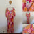 Dreamcatcher pink patchwork maxi dress Sz 14 XL EUC worn once
