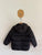 Cotton On Kids black hooded puffer jacket Sz 3-4 as new