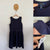 Ralph Lauren navy dress Sz XL 16 VGUC