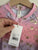 Hux angel bear zip l/s rash suit Sz 7 NWT