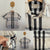 Burberry check button up shirt Sz 6 play - nick between shoulder blades has been mended