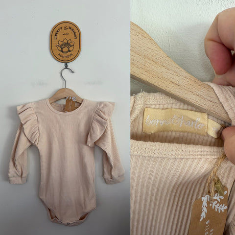 Bonnie & Harlo cream romper Sz 3 NWT
