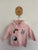 Ghanda pink hooded jumper Sz 1-2 NWOT