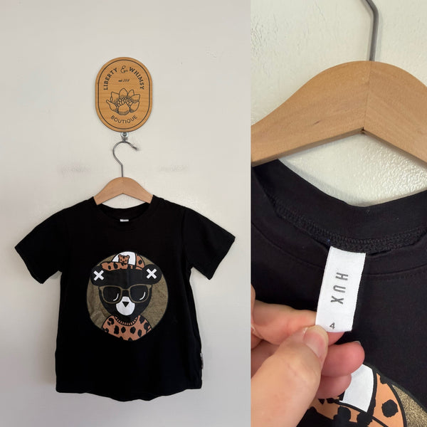 Hux bear tshirt Sz 4 EEUC