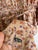 Burberry l/s tan floral dress Sz 8 as new
