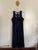 City Chic French navy maxi panelled bodice dress Sz L (18-20) RRP $159.99 NWT