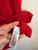 Burberry red polo shirt Sz 14 EUC