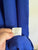 Willow Tree cobalt stretch cotton poncho One Size RRP $69.95 NWT