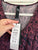 Taking Shape Merlot paisley dress Sz 16 RRP $169.95 NWT