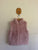 Country Road ash pink reversible faux fur vest Sz 12 NWT